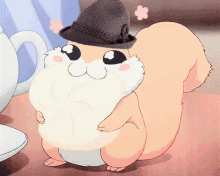 ao anime cute squirrel happy
