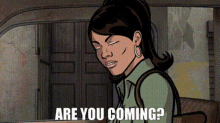 Archer Are You Coming GIF - Archer Are You Coming No But Im Breathing Fast GIFs