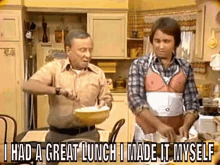 Threes Company Cooking GIF - Threes Company Cooking Peanut Butter Sandwich GIFs
