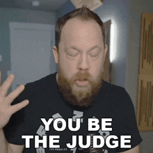 You Be The Judge Ryan Bruce GIF - You Be The Judge Ryan Bruce Fluff GIFs