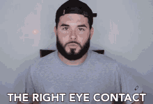 The Right Eye Contact Staring GIF - The Right Eye Contact Eye Contact Staring GIFs