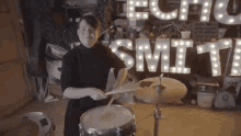 Echosmith Drumming GIF - Echosmith Drumming Rockstar GIFs