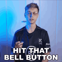 Hit That Bell Button Marc Robert Lamont GIF - Hit That Bell Button Marc Robert Lamont Caedrel GIFs