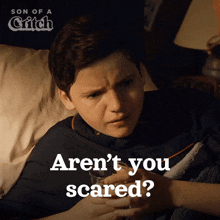 Arent You Scared Mark Critch GIF - Arent You Scared Mark Critch Son Of A Critch GIFs