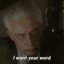 I Want Your Word Carlo Gambino GIF - I Want Your Word Carlo Gambino The Offer GIFs