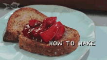 3 Berry Jam GIF - Breakfast Three Berry Jam Bread GIFs