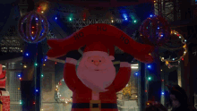 Santa Claus Ho Ho Ho GIF - Santa Claus Ho Ho Ho Balloon GIFs