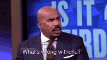 Whats Wrong With You What GIF - Whats Wrong With You What Steve Harvey GIFs