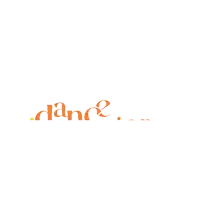 a logo for dance directions is shown in orange on a white background