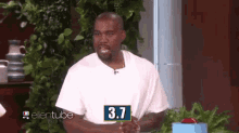 Kanye West Ellen De Generes GIF - Kanye West Ellen De Generes Smile GIFs