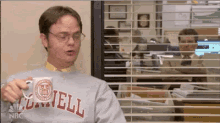 Cornell GIF - The Office Dwight Andy GIFs