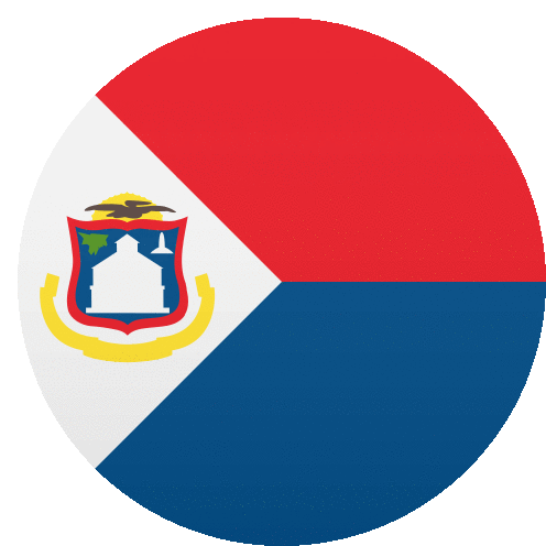 Sint Maarten Flags Sticker - Sint Maarten Flags Joypixels Stickers