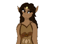 a drawing of a woman wearing a dress with a butterfly on it