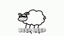 Beep Sheep GIF - Beep Sheep GIFs