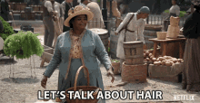 Lets Talk About Hair Octavia Spencer GIF - Lets Talk About Hair Octavia Spencer Sarah Breedlove GIFs