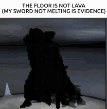 Ghetsis Meme GIF - Ghetsis Meme Floor Is Lava GIFs