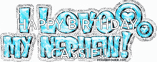 a graphic that says happy birthday my nephews