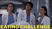 Greys Anatomy Mika Yasuda GIF - Greys Anatomy Mika Yasuda Eating Challenge GIFs