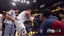 the denver nuggets are playing the okc thunder