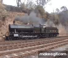 Train Steam GIF - Train Steam Skid GIFs