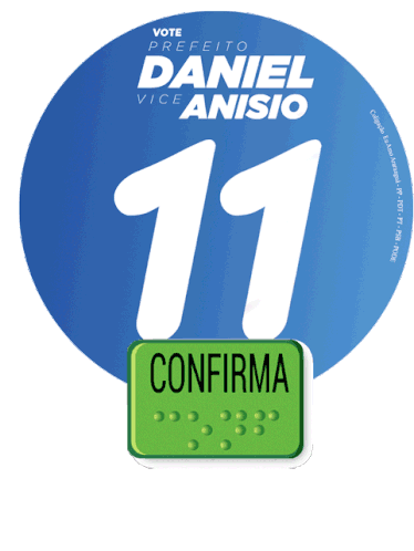 11daniel E Anisio Politica Sticker
