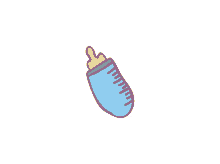 bottle blue