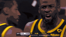 a basketball game between phx and gs is being played on saturday