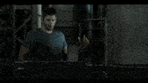 Chris Redfield Leon Scott Kennedy GIF - Chris Redfield Leon Scott Kennedy Machine Gun GIFs