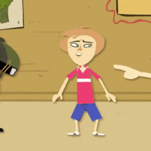 a cartoon drawing of a person with a lightning bolt coming out of their head