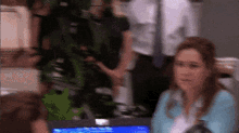 Pam Apprehensive GIF - Pam Apprehensive The Office GIFs