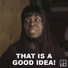 That Is A Good Idea Marva GIF - That Is A Good Idea Marva Ruthless GIFs