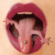 Tongue Out Tongue GIF - Tongue Out Tongue Lizard GIFs