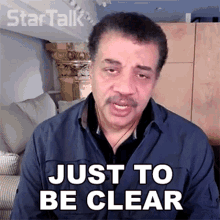 Just To Be Clear Neil Degrasse Tyson GIF - Just To Be Clear Neil Degrasse Tyson Startalk GIFs
