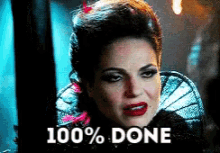 Done Evil Queen GIF - Done Evil Queen Once Upon A Time GIFs