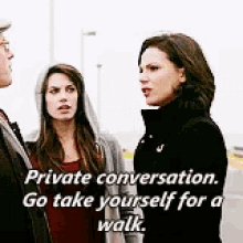 Private Conversation Once Upon A Time GIF