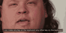 i can make any key keyboard key on the board