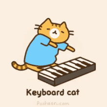 Pusheen Keyboard Cat GIF - Pusheen Keyboard Cat GIFs