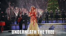 Kelly Clarkson Underneath The Tree GIF
