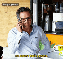 He Doesnt Havea Phone..Gif GIF - He Doesnt Havea Phone. Person Human GIFs