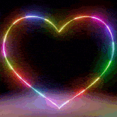 Hearts Gif Love Neon GIF