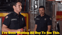 Station19 Rigo Vasquez GIF - Station19 Rigo Vasquez Ive Been Waiting All Day To See This GIFs