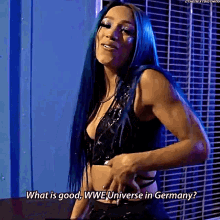 Sasha Banks Whats Good GIF - Sasha Banks Whats Good Germany GIFs