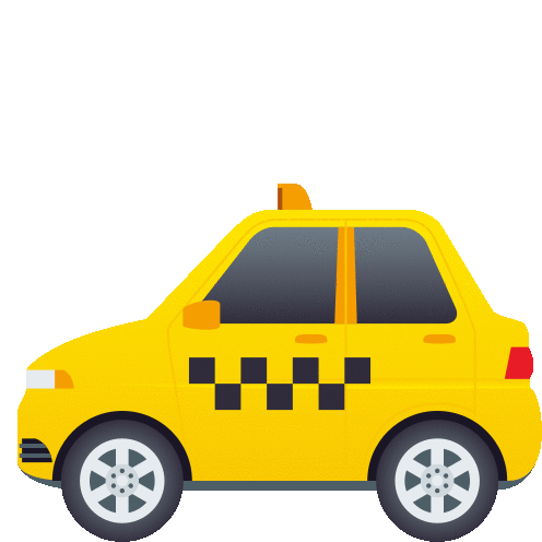 Taxi Travel Sticker