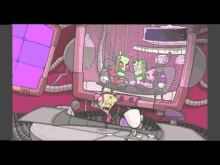 Human Affection Is Pain Based GIF - Invader Zim Alien Video Call GIFs