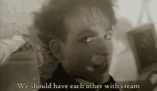 With Cream Rob Smith GIF - With Cream Rob Smith The Cure GIFs