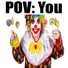 Clown Pov GIF - Clown Pov You GIFs