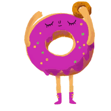 donuts waving donuts cute donut donut sticker stickers
