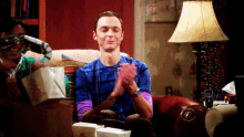 Clapping Sheldon Cooper GIF - Clapping Sheldon Cooper Jim Parsons GIFs