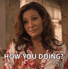 How You Doing Beatrice Diaz GIF - How You Doing Beatrice Diaz Constance Marie GIFs