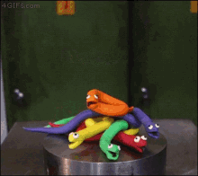 Clay Snakes GIF - Clay Snakes Squeeze GIFs